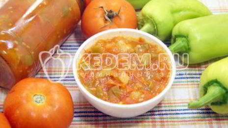 домашний кетчуп лечо