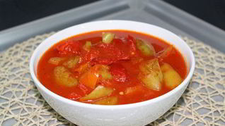 Домашняя закуска Лечо на зиму