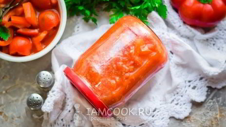 лечо без моркови и лука