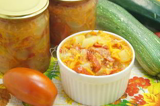 Лечо из кабачков на зиму