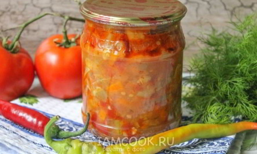 Рецепт лечо из кабачков с помидорами на зиму