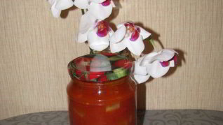 Лечо из кабачков