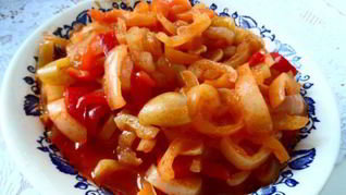 Лечо из огурцов на зиму