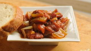 Лечо из перца и лука