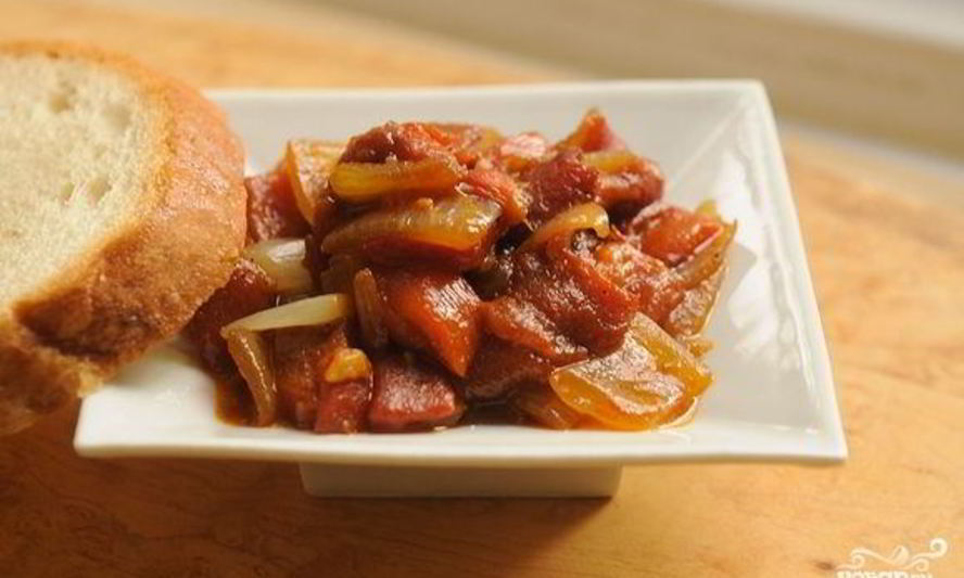 Рецепт лечо из перца и лука