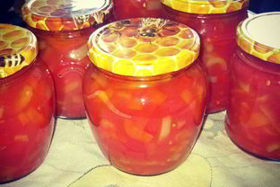 Лечо из перца и помидоров