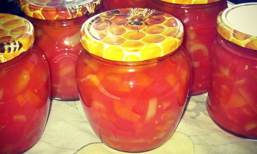 Рецепт лечо из перца и помидоров