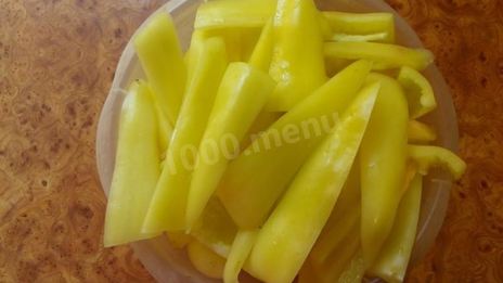 лечо из помидор с луком и перцем