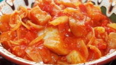 лечо с баклажанами и помидорами