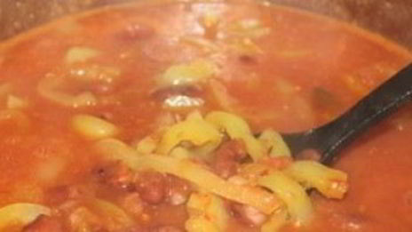 лечо с фасолью на зиму