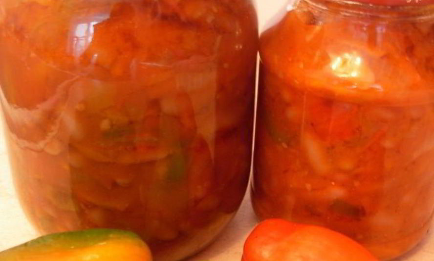 Рецепт лечо с фасолью