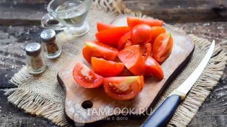 лечо с луком, морковью и помидорами