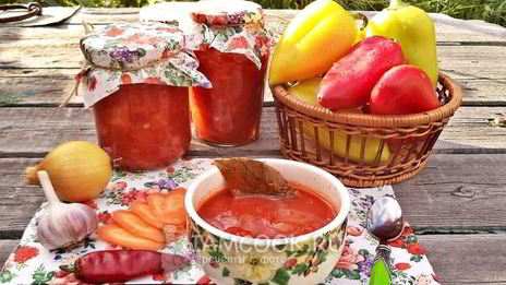 лечо с морковью и луком