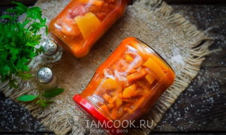 Рецепт лечо с морковью и томатной пастой