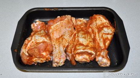 плечо индейки запеченное