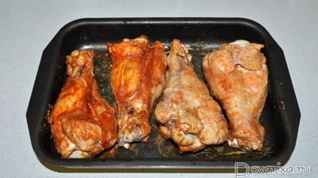 плечо индейки запеченное