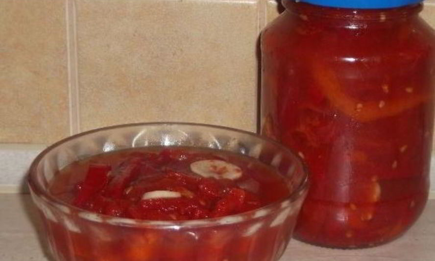 Рецепт помидорного лечо