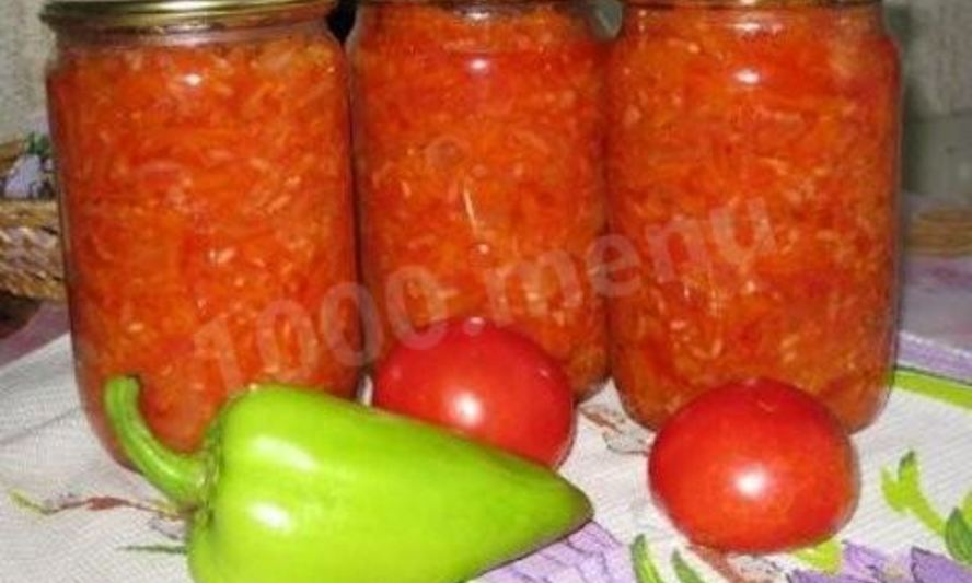 Рецепт вкусного лечо с рисом из помидор и моркови
