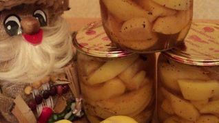 Айва маринованная