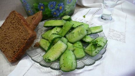быстрые маринованные огурцы в пакете
