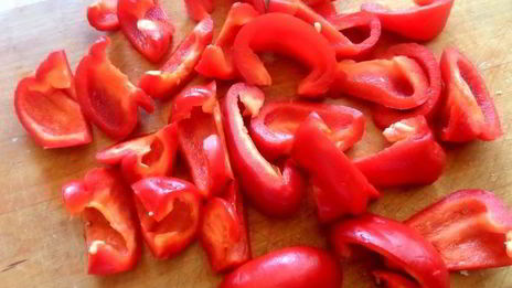 быстрые маринованные томаты и перцы