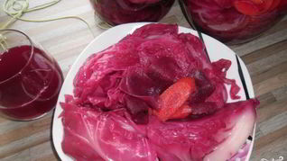 Гурийская капуста со свеклой