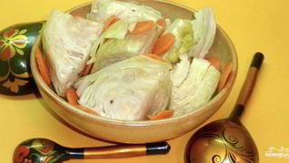 Капуста маринованная быстрая без масла