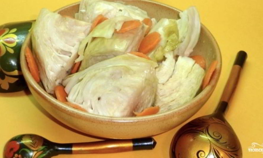 Рецепт капусты маринованной быстрой без масла