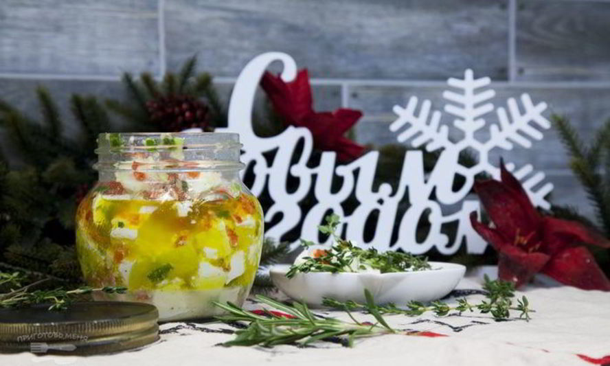 Рецепт маринованной феты