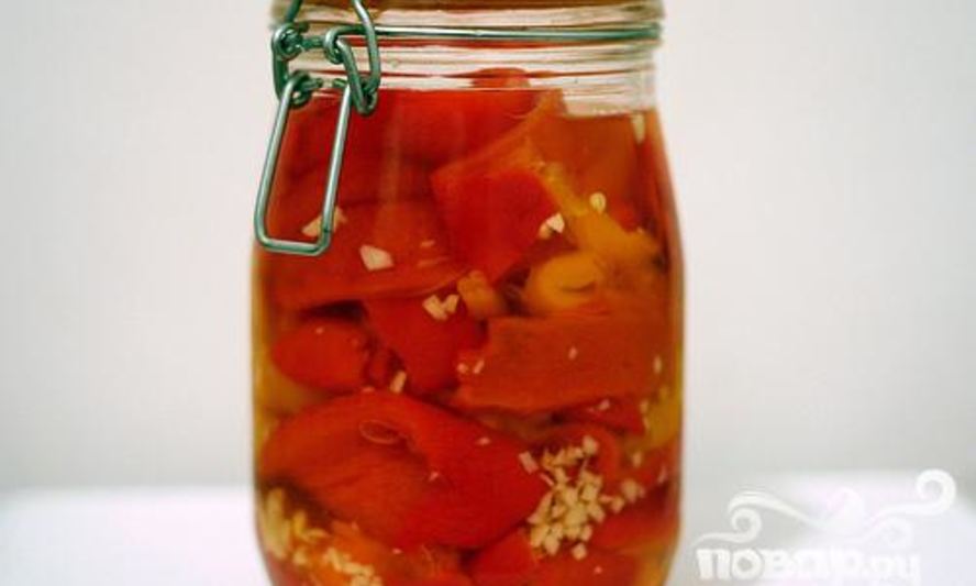 Рецепт маринованного болгарского перца