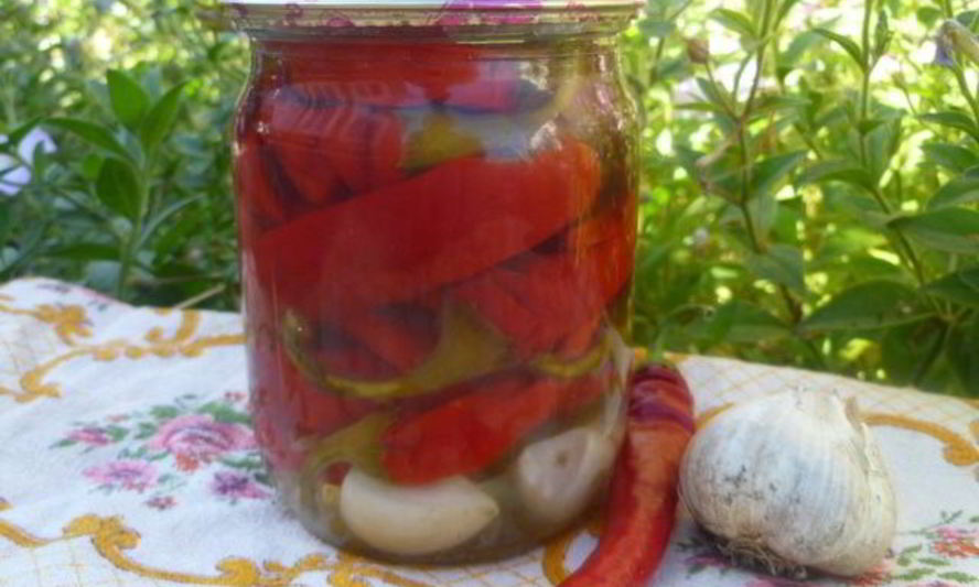 Рецепт маринованного горького перца