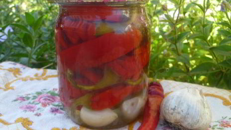 маринованный горький перец