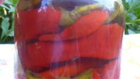 маринованный горький перец