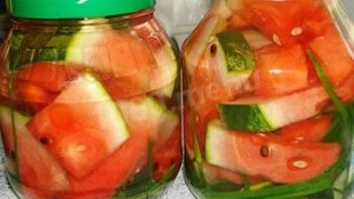 Маринованные арбузы в банках