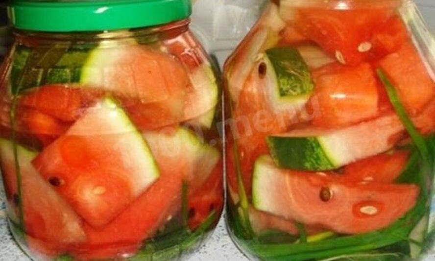 Рецепт маринованных арбузов в банках