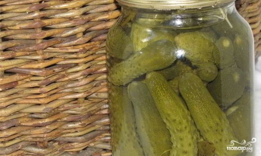 Рецепт маринованных корнишонов