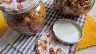 Маринованные лисички на зиму