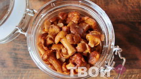 маринованные лисички