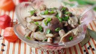 Маринованные маслята