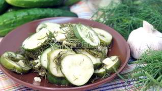 Маринованные огурчики Быстрые