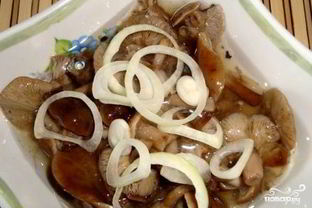 Маринованные опята с корицей