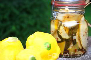 Маринованные патиссоны