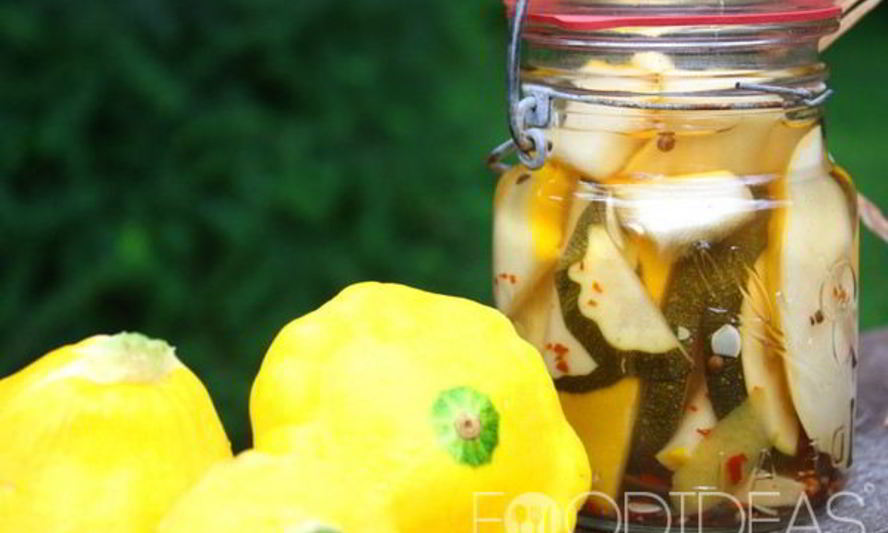 Рецепт маринованных патиссонов