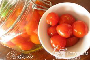 Маринованные помидоры-черри