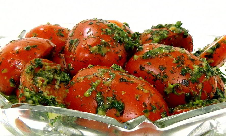 Рецепт маринованных помидоров за 12 часов