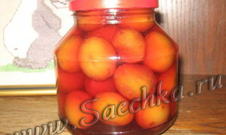 Рецепт маринованных слив