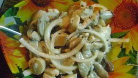 маринованные вешенки с лимоном