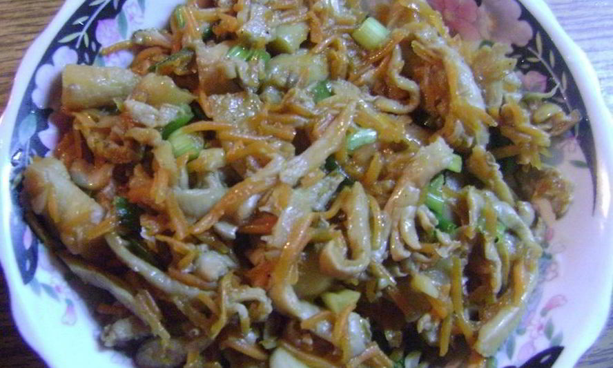 Рецепт маринованных вешенок с морковью