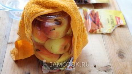 маринованные яблоки на зиму