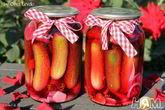 Огурчики маринованные алые паруса